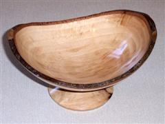 Natural edged bowl by Smith Adams